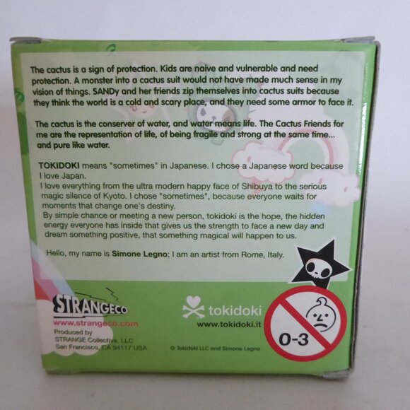 NEW 2005 TOKIDOKI BASTARDINO CACTUS DOG PUPPY DESIGNER VINYL COLLECTIBLE FIGURE - Picture 11 of 14